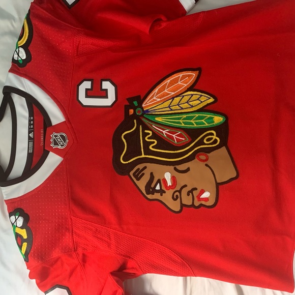 authentic adidas chicago blackhawks jonathan toews women's jersey - Picture 4 of 4